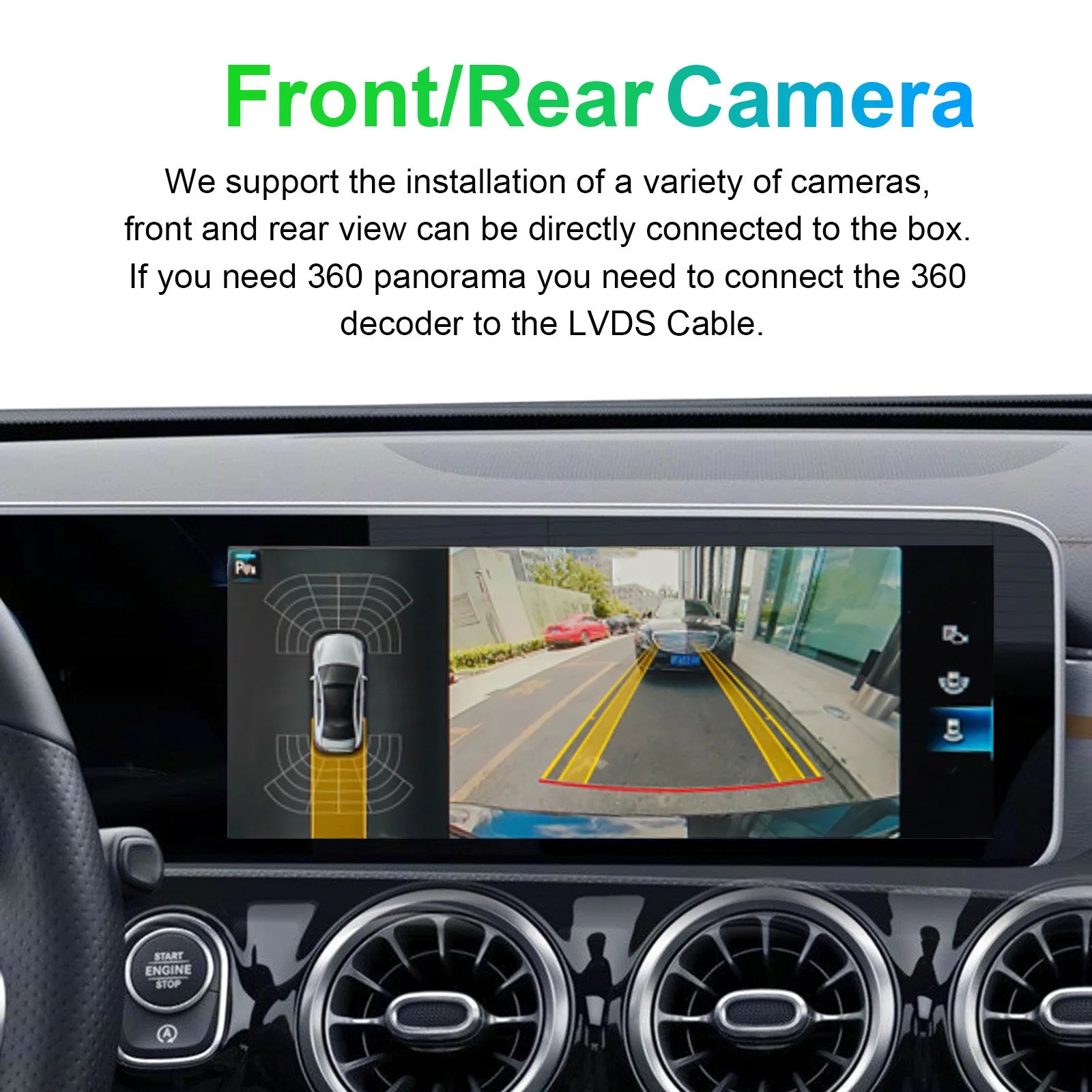 CarPlay Box for NTG6.0 MBUX System Class A B C G V CLA CLS GLA GLB GLC GLE GLS Multimedia Upgrade Navigation