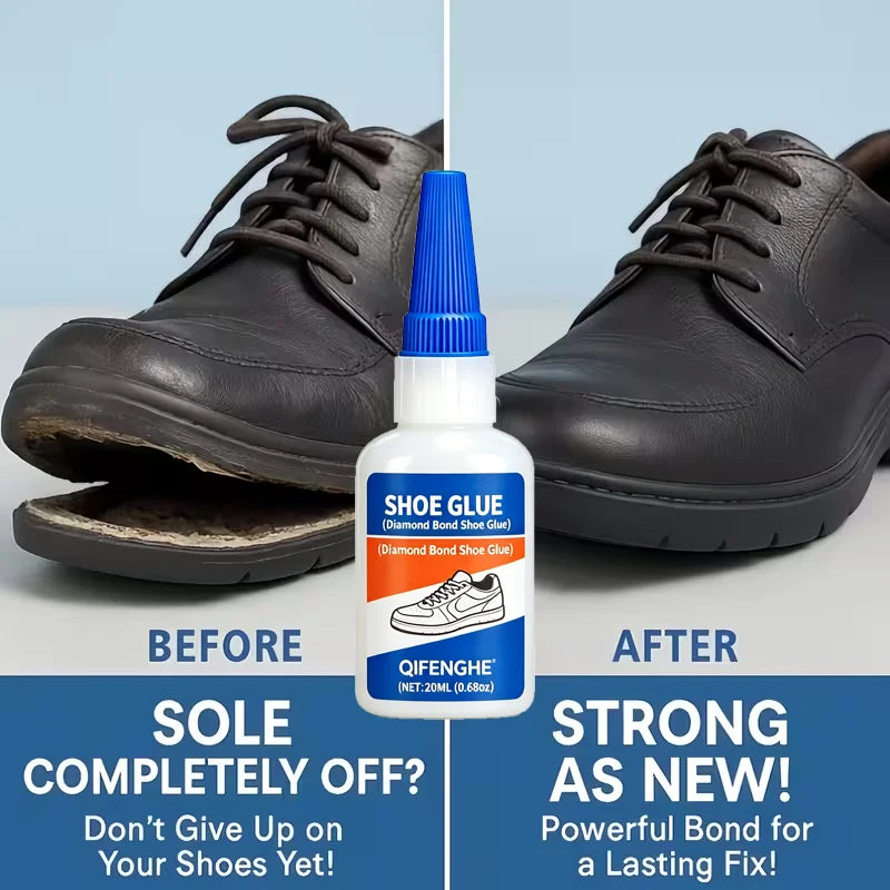 Multi-material Shoe Glue Durable Flexible Adhesive Fix Shoe Sole Decoration Universal Sneaker Leather Canvas Repair Glue