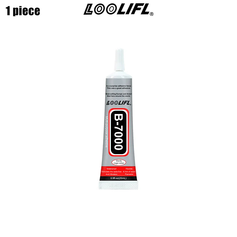 B7000 Industrial Adhesive, Contact Type, Used for Mobile Phone Repair, DIY Crafts, Touchscreen Glass Strong Adhesive, 15ml-110ml