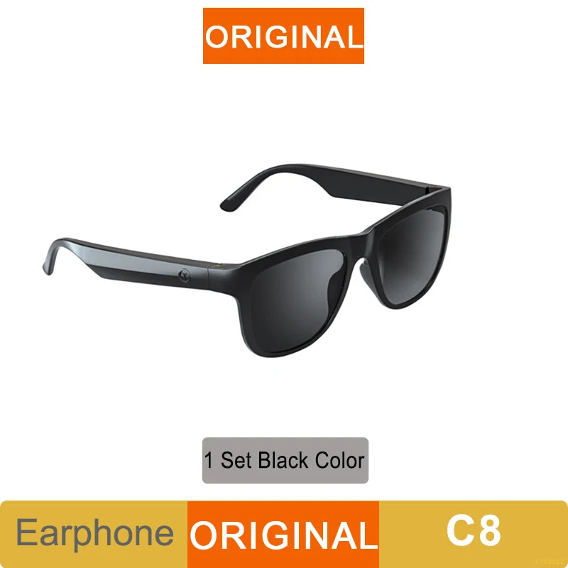 Original OVO-1 Smart Glasses Headphone Wireless Bluetooth Sunglasses Outdoor Sport Earphone HD Mic Calling Headset Long Standby