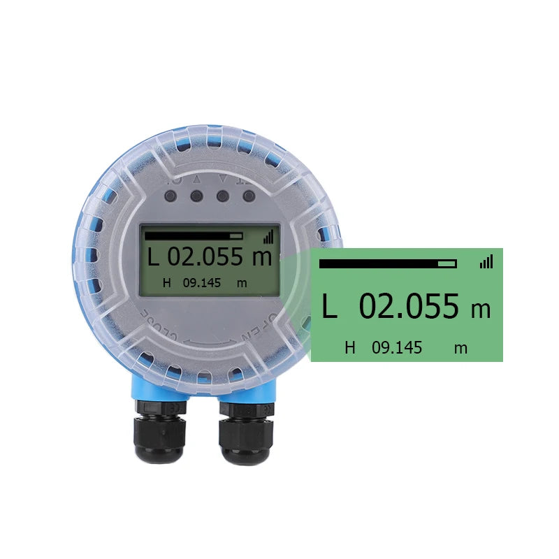 Ultrosonic Level Transmitt 0-10M Water Tank River Lake Water Level Detection 4-20mA RS485 DC24V Ultrasonic Water Level Meter
