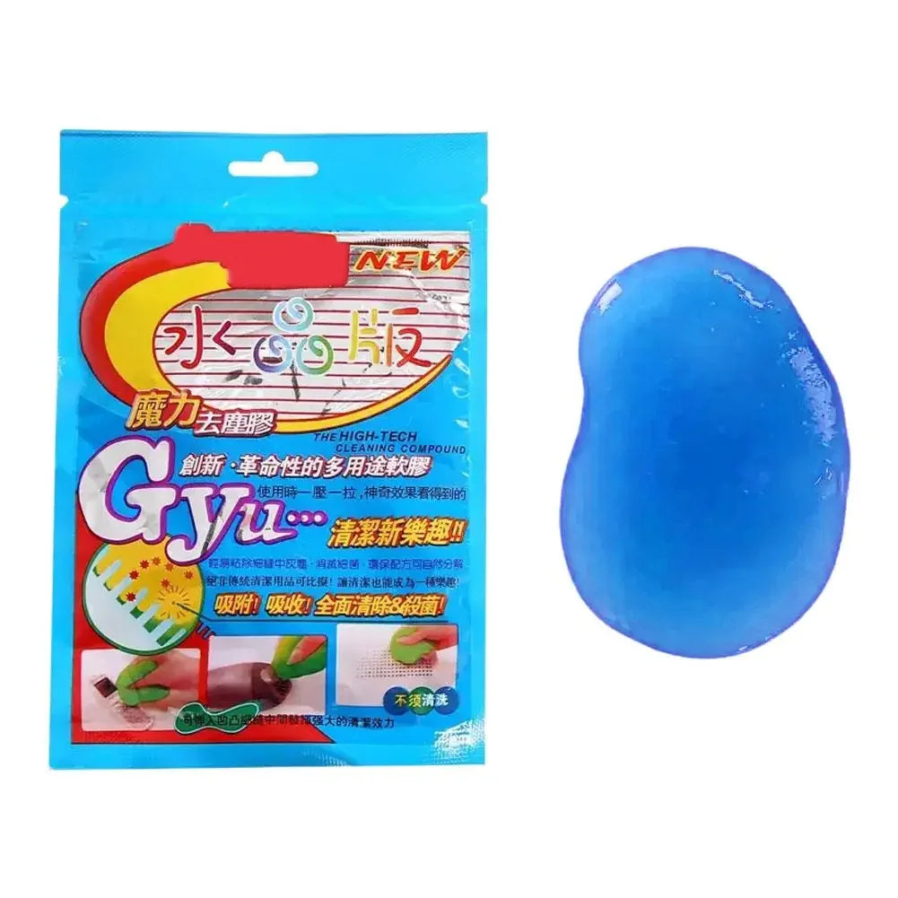 Car Cleaning Gel Reusable Keyboard Cleaner Gel Tool Air Dirt Vent Dust Gel Cleaner Multiuse Removal Automobile Slime R3C4