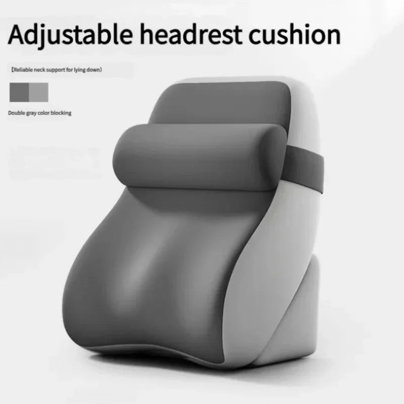 Ergonomic Reading Pillow Adjustable Wedge Support Cushion Neck Lower Back Pain Relief For Bed Sofa Office Sitting
