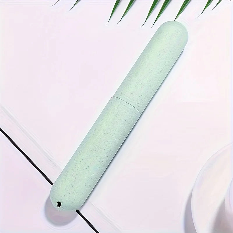 1pc Travel Toothbrush Case, Storage Box with Ventilation Holes, Suitable for Travel and Home Use