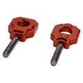 Motorcycle 20mm CNC Rear Chain Adjuster Axle Blocks For SX SXF XC XCF TC FC TX 125 150 250 300 350 450 Accessories