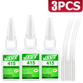 JXVX 415 Super Glue Instant Quick-drying Cyanoacrylate Adhesive Professional adhesive for arrow shafts, plastics, and carbon fiber repair Strong Bond Liquid Glue Tool ,Includes a precision dispenser.