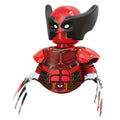 Blind Box Mini Building Blocks TV6203 Figures Big Goblin Spiderman Iron Man Venom Captain Hawk Deadpool Armor Christmas Gift Toy