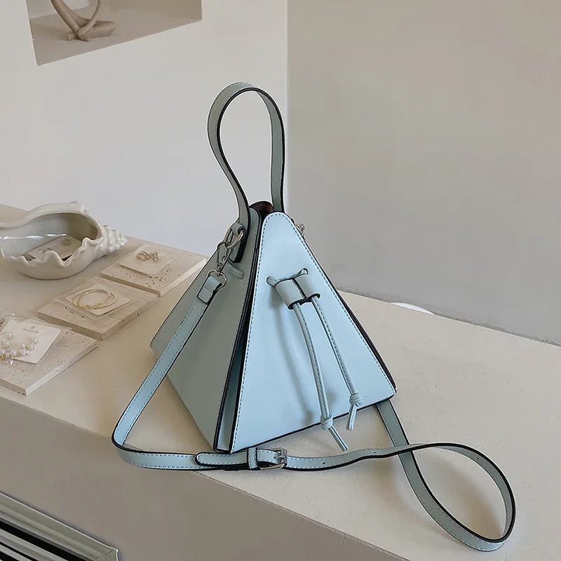 Fashion Ladies Shoulder Bags Handbag Sense of luxury Women Bags High quality Leather Crossbody Bag Designer Female Triangle Bags