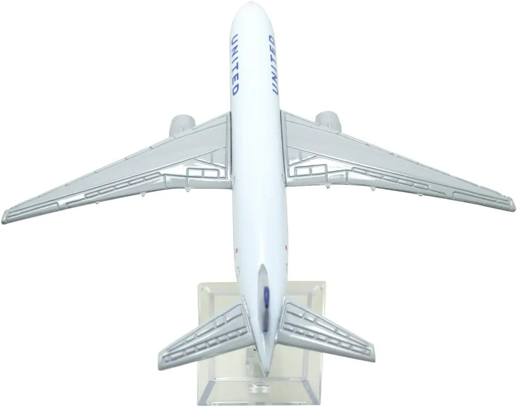 16CM 6inch Diecast Alloy B777 United Airlines Airways For Collection Friend Airplane for Children Collection Gift Display