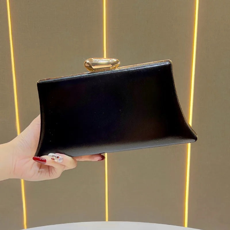Evening Clutch Luxury Brand Fashion Dinner Party Women's Bag Shiny Women's Shoulder Crossbody Bag High Quality Large Capacity