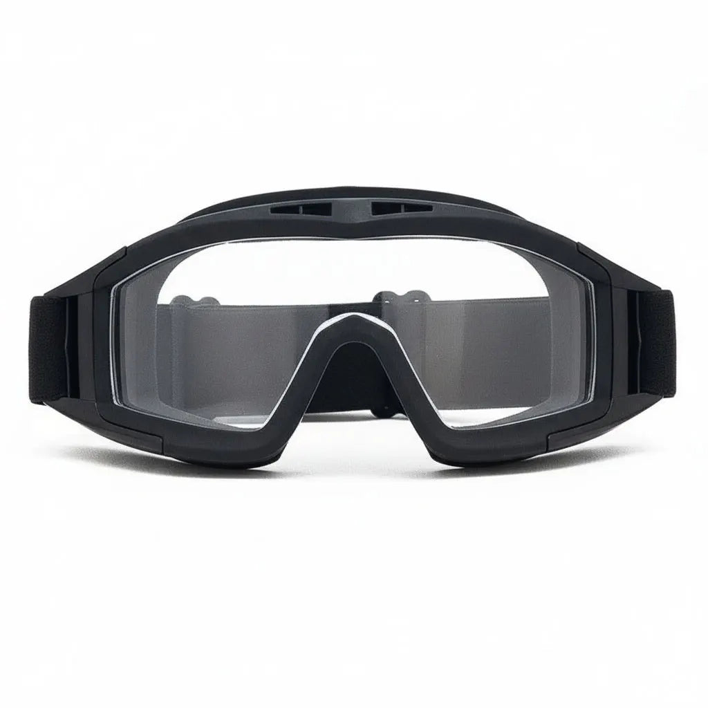 JSJM New Tactical Goggles Airsoft Windproof Dustproof Shooting Motocross Motorcycle Mountaineering Glasses CS Safe Protection