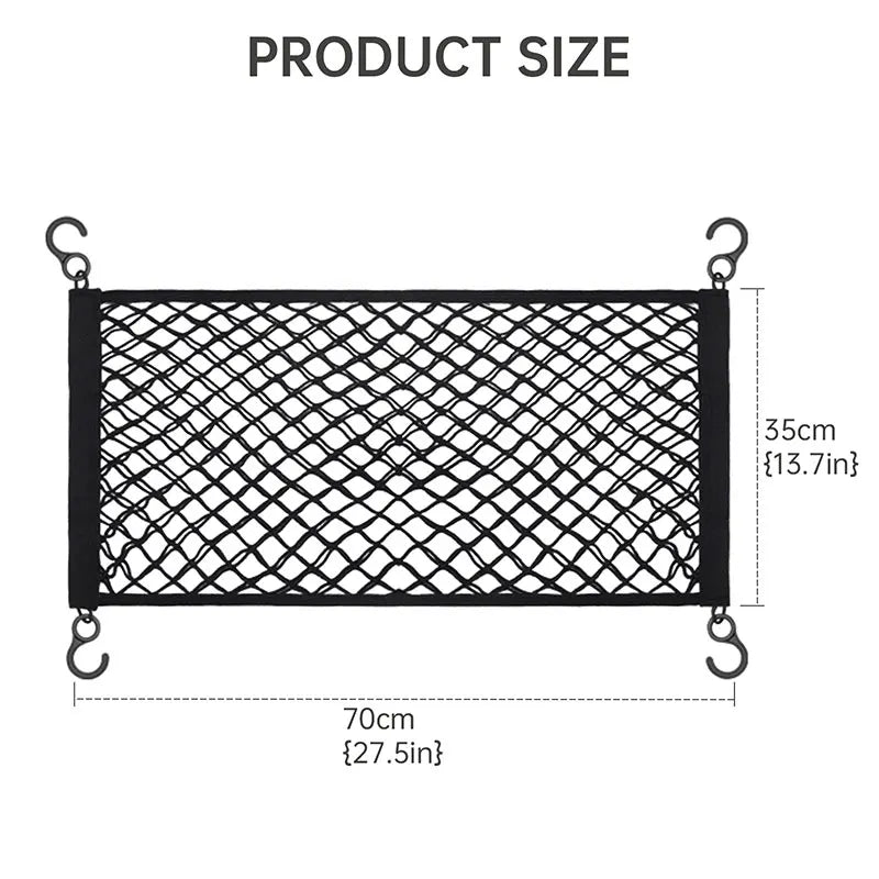 SUV Car Ceiling Storage Net Pocket Car Roof Bag Interior Cargo Net Breathable Mesh Bag Auto Stowing Tidying Interior Accessories