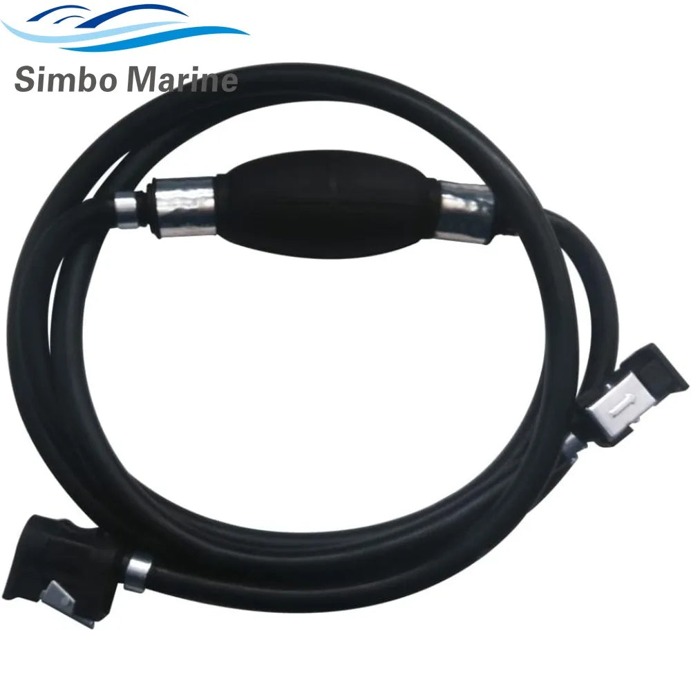 Fuel Line Hose Bulb Connector Kit 5/16" 6mm Fits For Yamaha 2&4 Stroke 24 40 90 200 HP Outboard Engine 6Y1-24306-55 6Y1-24306-00