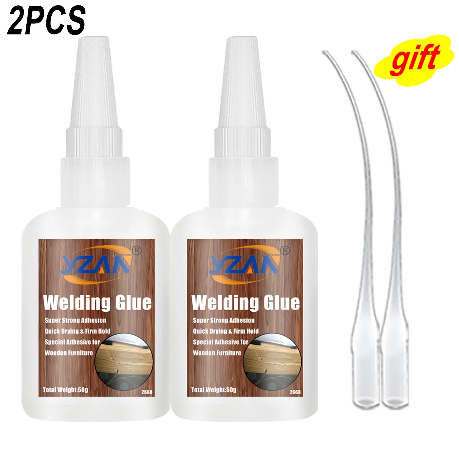 Universal Wood Adhesive Strong Bond Quick Dry Waterproof Invisible Repair for Wood Furniture Repair Woodworking DIY Projects