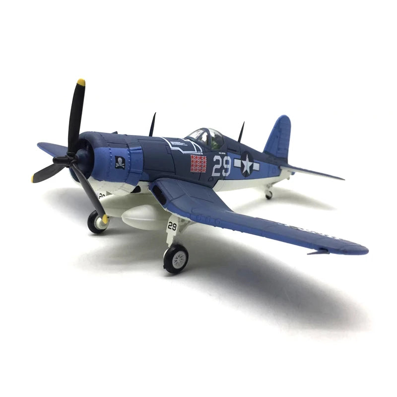 JASON TUTU 1/72 Scale U.S. Navy F4U pirate carrier-based land-based fighter alloy military aircraft model finished product