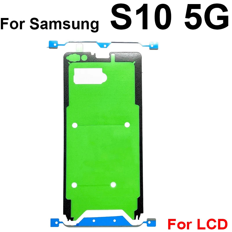 LCD Screen Back Cover Battery Camera Lens Sticker Full Set Adhesive Tape For Samsung Galaxy S10 S10e S10 Plus 5G Adhesive Repair