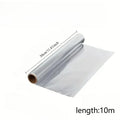 Disposable Aluminum Foil, Non-Stick BBQ Wrapping Paper, Oven Safe Kitchen Oil-Proof Tool for Baking and Grilling,Various Lengths