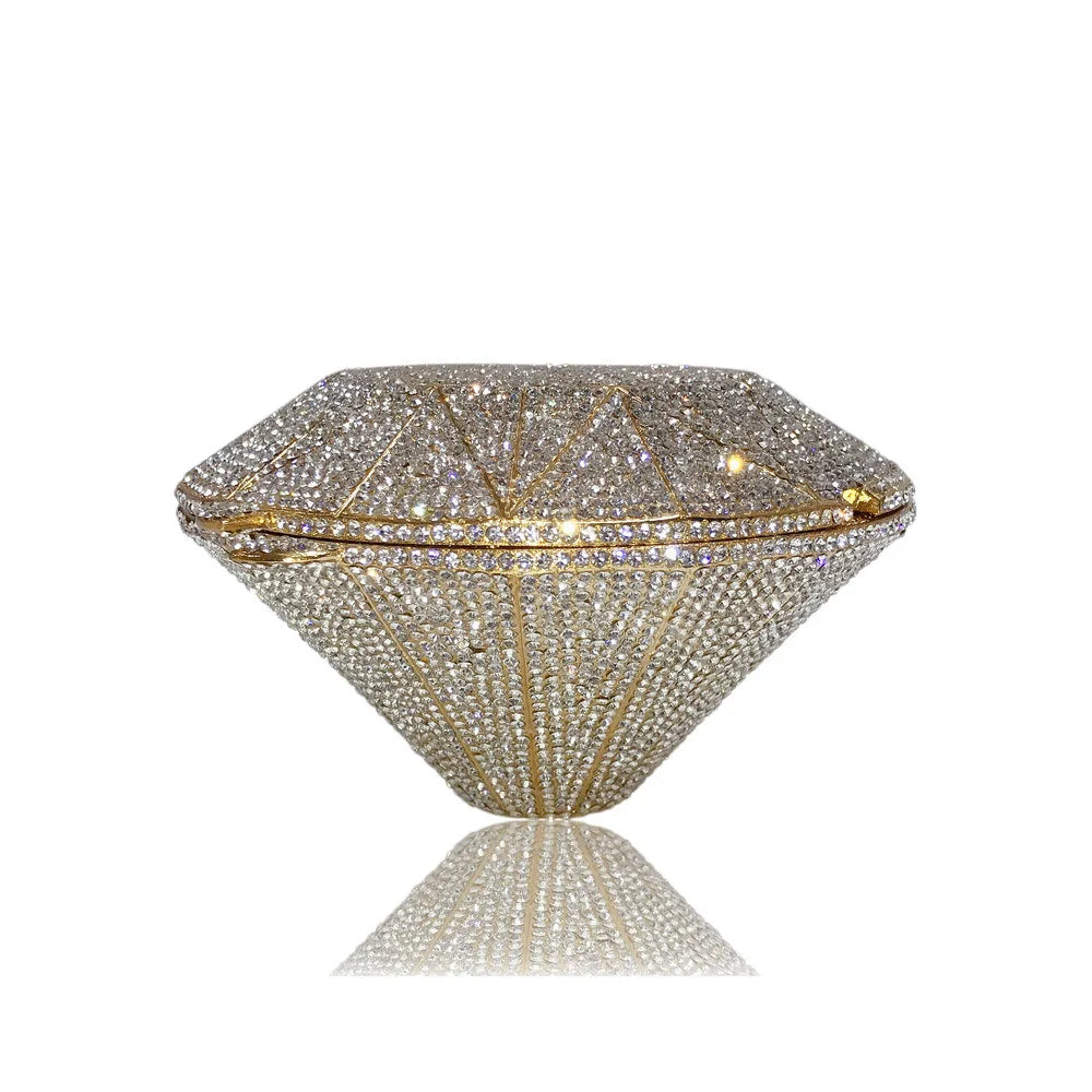Women Wedding clutch Purse Party Bag Luxury Rhinestone Evening Bags Ladies Chain Wristlets Bags Famale Soiree Clutch Bag