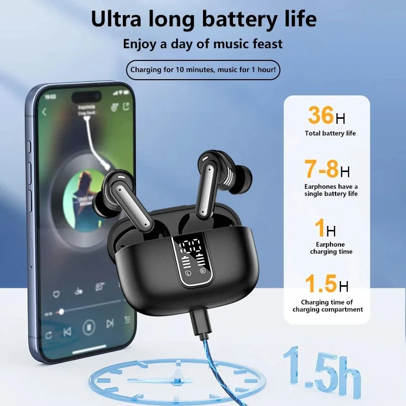 Hot Selling SP99 Wireless Bluetooth Screen Display Noise Reduction Built in Microphone Game Music Outdoor Suitable for Xiaomi