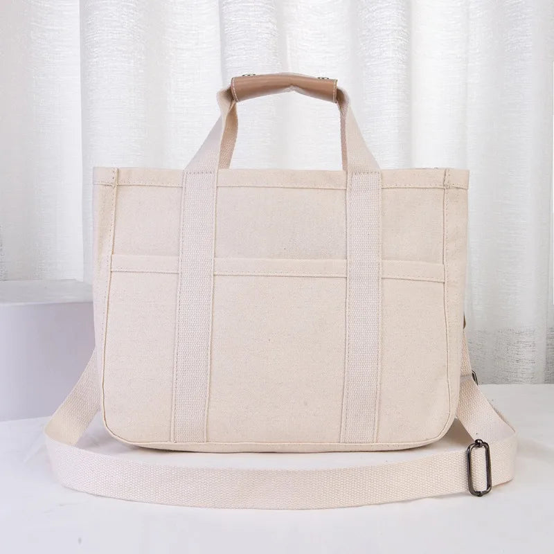 Fashion Multi Versatile Maternity Bag with Leather Top Handle Detachable Wide Crossbody Bags, Large Capacity Diaper Bag for Moms