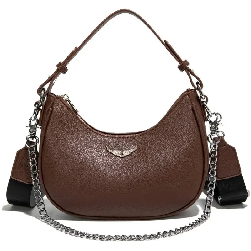2026 Large Capacity Diaper Bag Commuter Elegant Leather High End Minimalist Tote Purse For Ladies Business Leisure