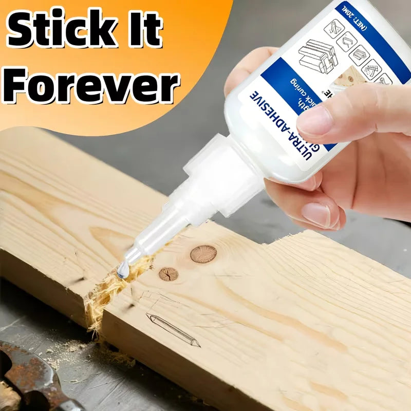 Strong, highly adhesive glue, metal adhesive, plastic adhesive. Suitable for bonding wood, metal, shoes, and ceramics