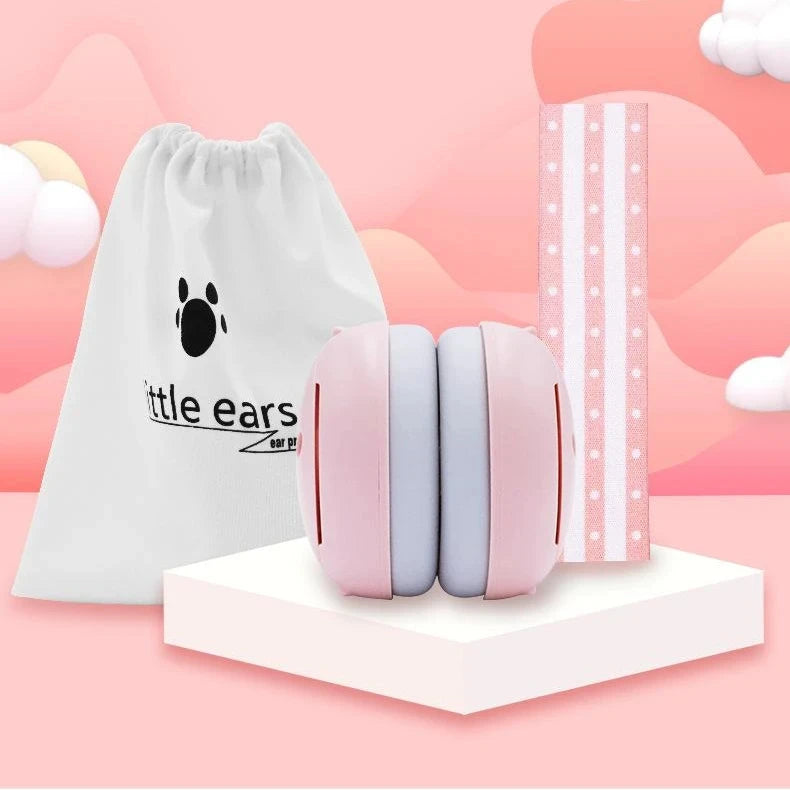 Sleeping Noise-Canceling Baby Ear Muffs Child Protection Headband Style Noise Reduction Ear Covers for Children