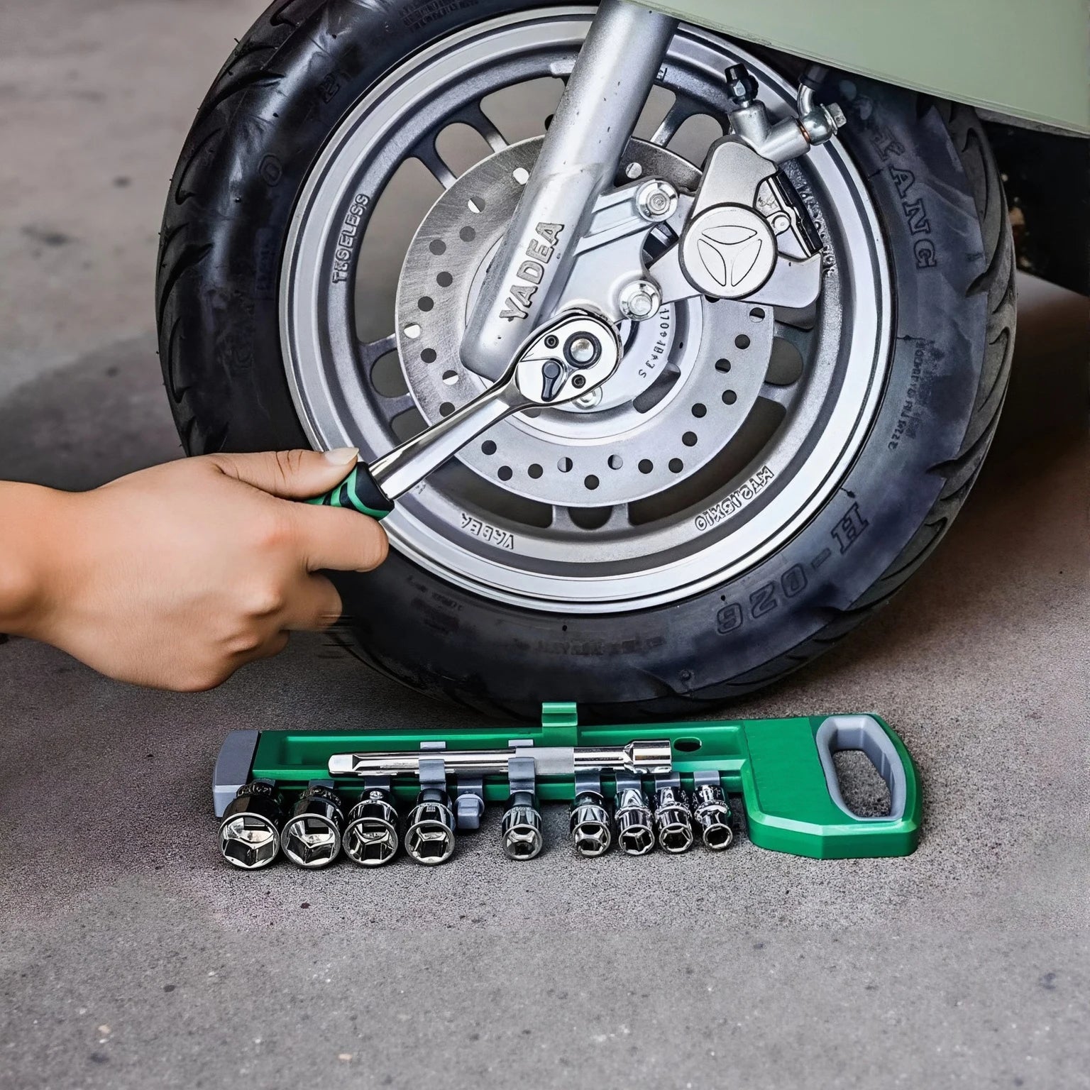 1/4" 3/8" 1/2" Socket Set Automotive Tools Ratchet Wrench Sockets Compact Sockets Car Repair Mechanical for Auto Repair