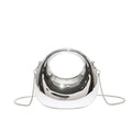 Mini Golden Evening Bag Purses and Handbags Luxury Designer Shoulder Bags Funny Shape Party Wedding Acrylic Shiny Clutch Purse