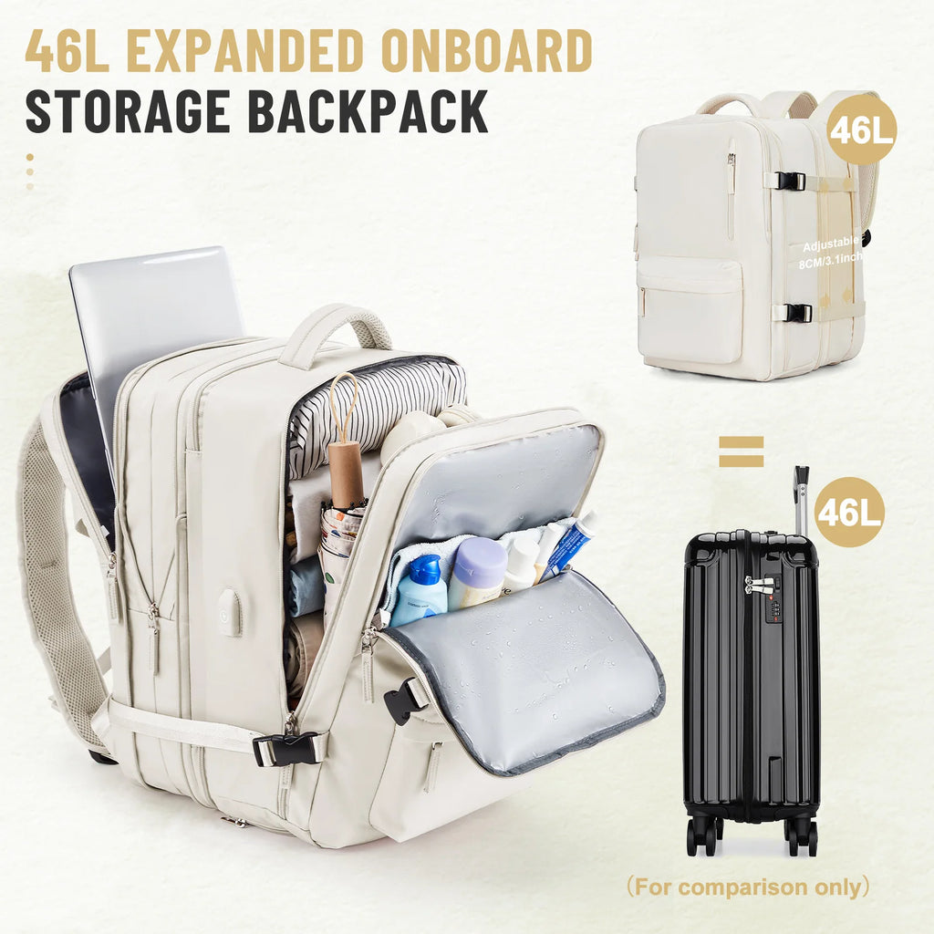 Backpack for Women Men Waterproof Air Travel Backpack Hand Luggage Laptop Bags Large Capacity Expansion Backpack Shoulder Bag