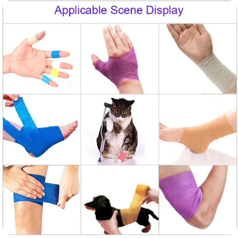 Finger Tape Guard Bandage Self-adhesive Anti-wear Sports Tape Athletic Wrap Elastic Tape Study Hand Stickers Protective Cover
