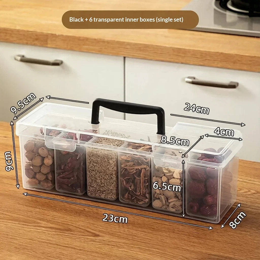 Tool Parts Storage Box Set Multi-Compartment Tool Organizer For Screws,Wrenches,Hardware Accessories