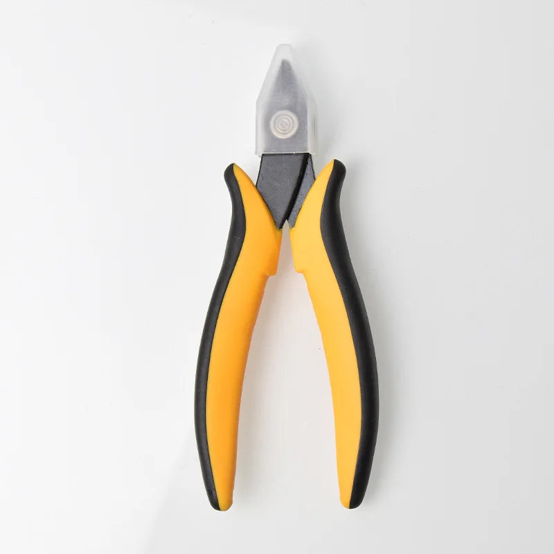 JUSTINLAU Mini Wire Cutter Diagonal Pliers Small Cutter Electronic Pliers Wires Insulating Rubber Handle Model Hand Tools DIY