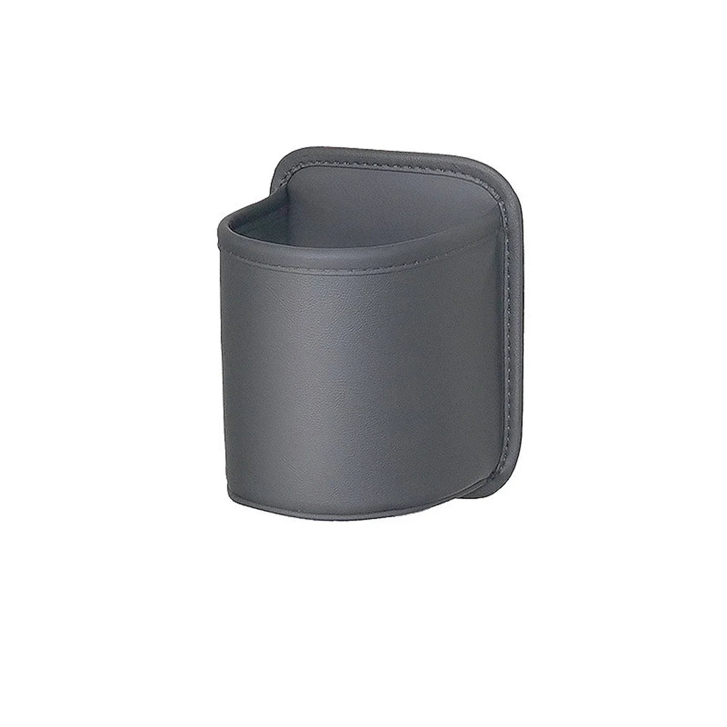 Punch-Free Car Door Side Storage Box Waterproof Leather Mini Storage Holder