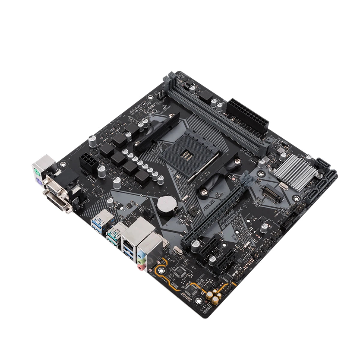 ASUS PRIME B450M-K Motherboard AMD AM4 Support R5 5600G 3600X 5600 5700X 5700x3D 5800X3D CPU DDR4 M.2 PCIe 3.0 mATX Mainboard