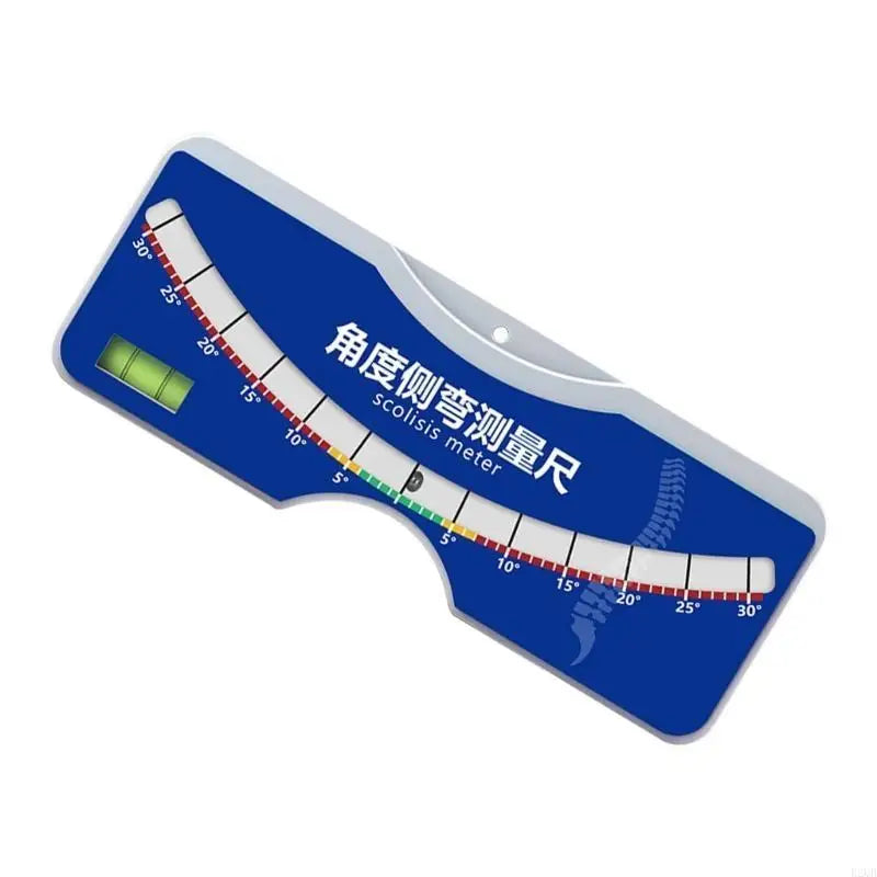 Scoliosis Test Meter 0-30° Measurement Evaluation Diagnosis of Back and Spine ScoliosisScoliometer with Bubble Level,