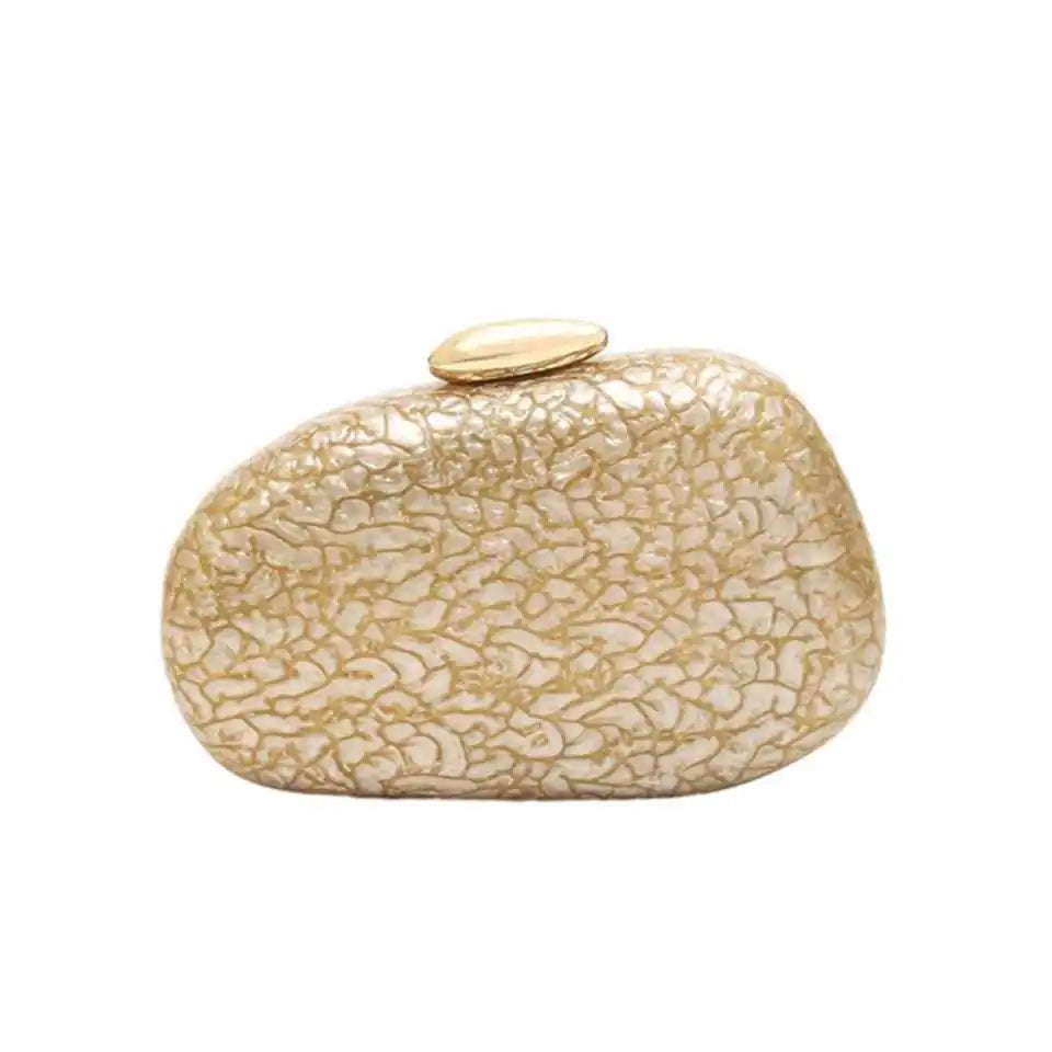 New shoulder oblique span bag, special-shaped shell acrylic bag, fashionable.