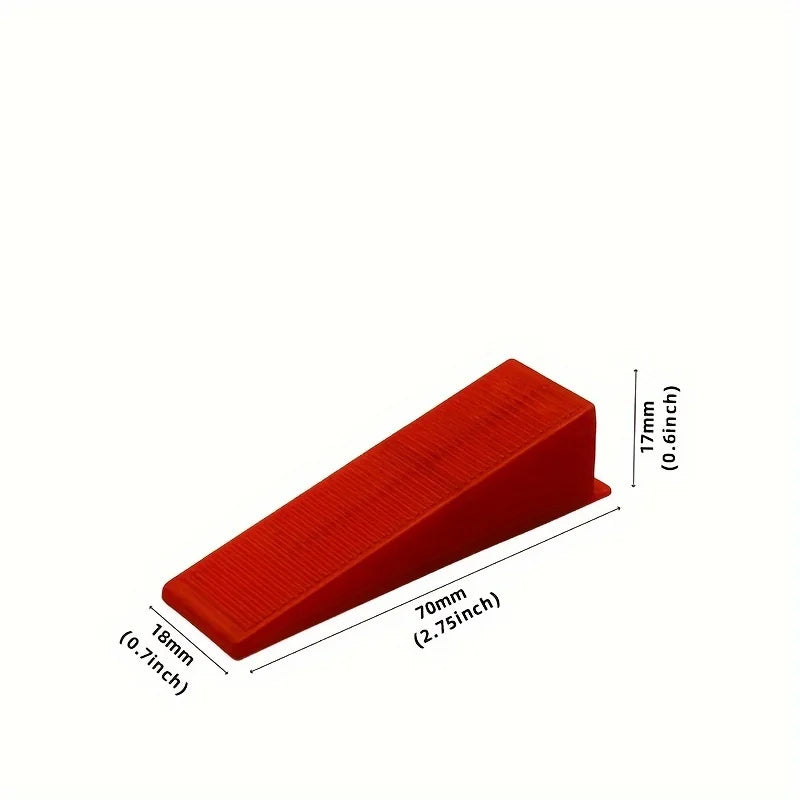 270Pcs Clips and 90Pcs Plastic Tile Leveling System with 1 Pliers Tool (Also Available as Individual Accessories) - Reusable Wedges, Professional Spacing and Alignment Kit, for Ceramic Floor and Wall Tile Installation