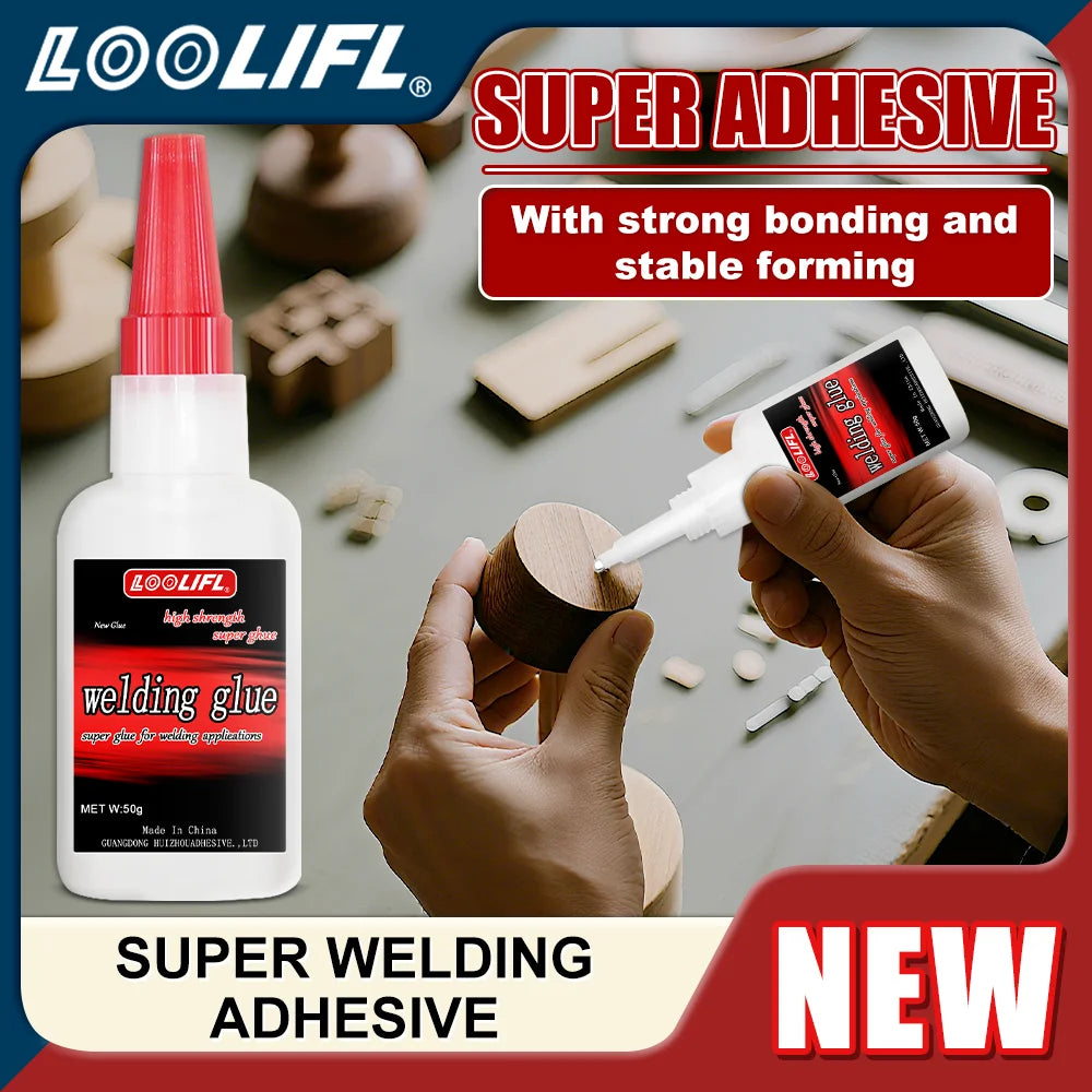 Welding High Strength Oily Glue Universal Super Glue Fast Dry Waterproof Strong Adhesive for Metal Plastic Wood Ceramic Glass