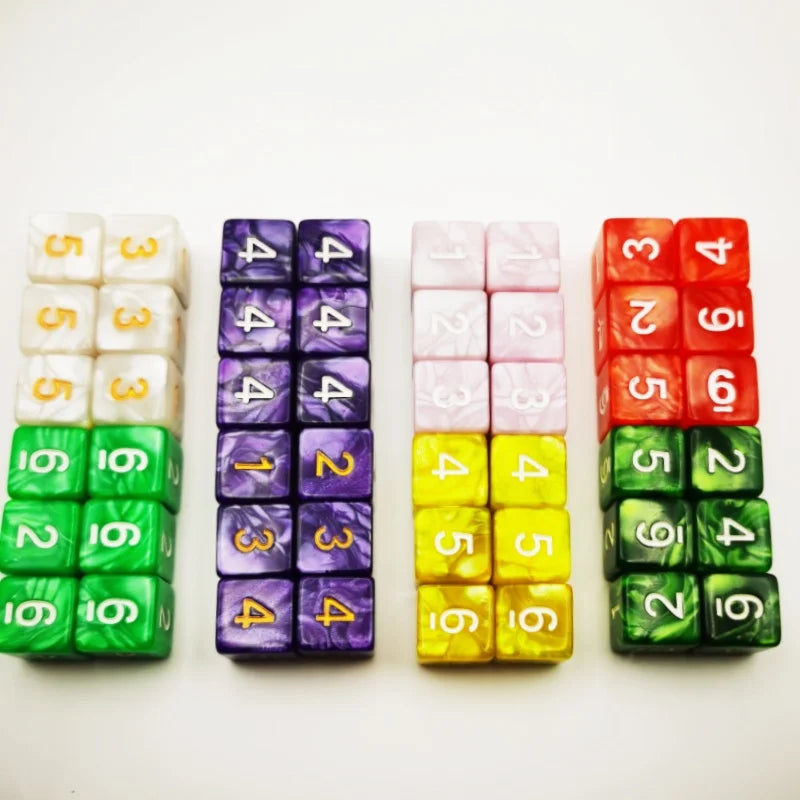D6 DND  Dice Role 6 Faces Dice Games Set for Dungeons and Dragons RPG MTG Role Playing Table Games