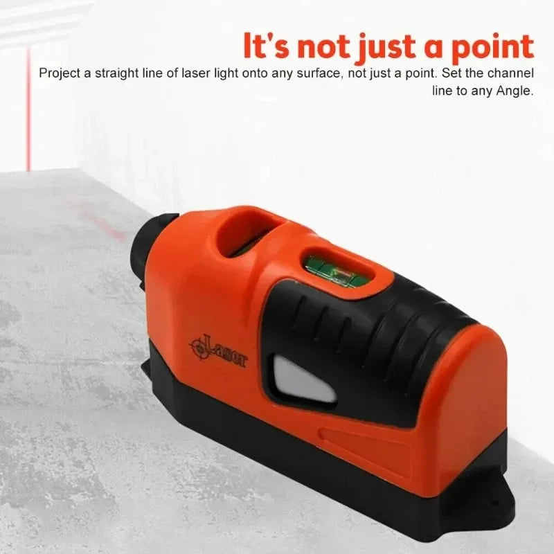 1PCS Mini Portable Laser Level Vertical Horizontal Laser Line Projection Measuring Tools Vertical Spirit Level Tool Laser Level