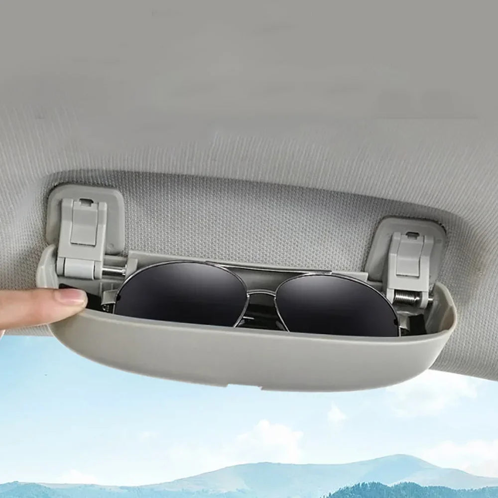 For Audi A3 A4 A6 C6 C7 A7 A5 S5 A1 Q2 Q3 Q5 Q7 Car Handle Glasses Holder Case Sunglass Box Modification Auto Accessories
