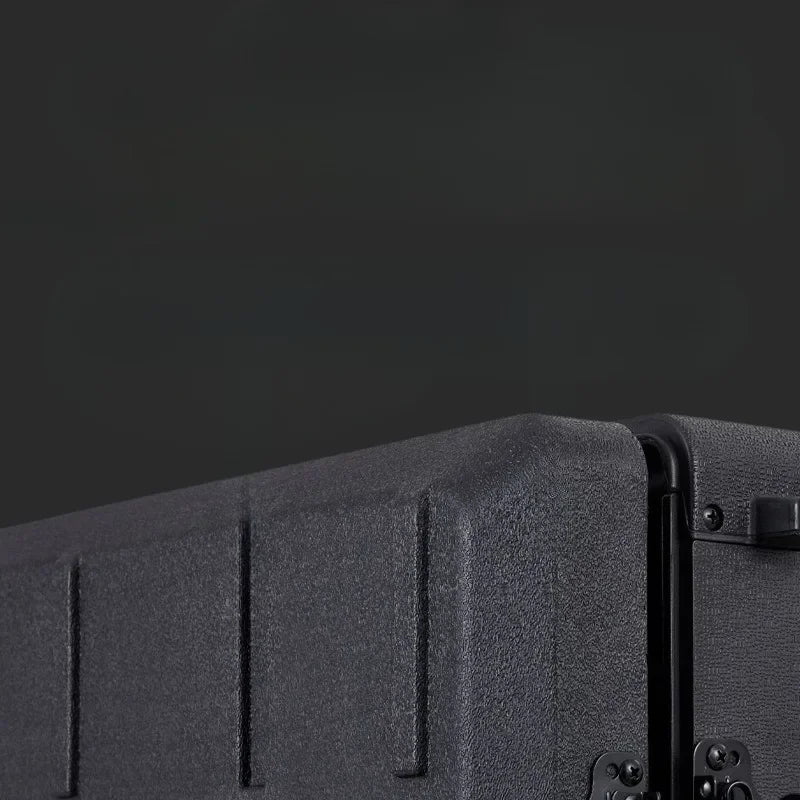 PE Plastic Power Amplifier Receiver Storage Tool Case Wireless Microphone Storage Safety Protection Tool Case Theater Stage Box