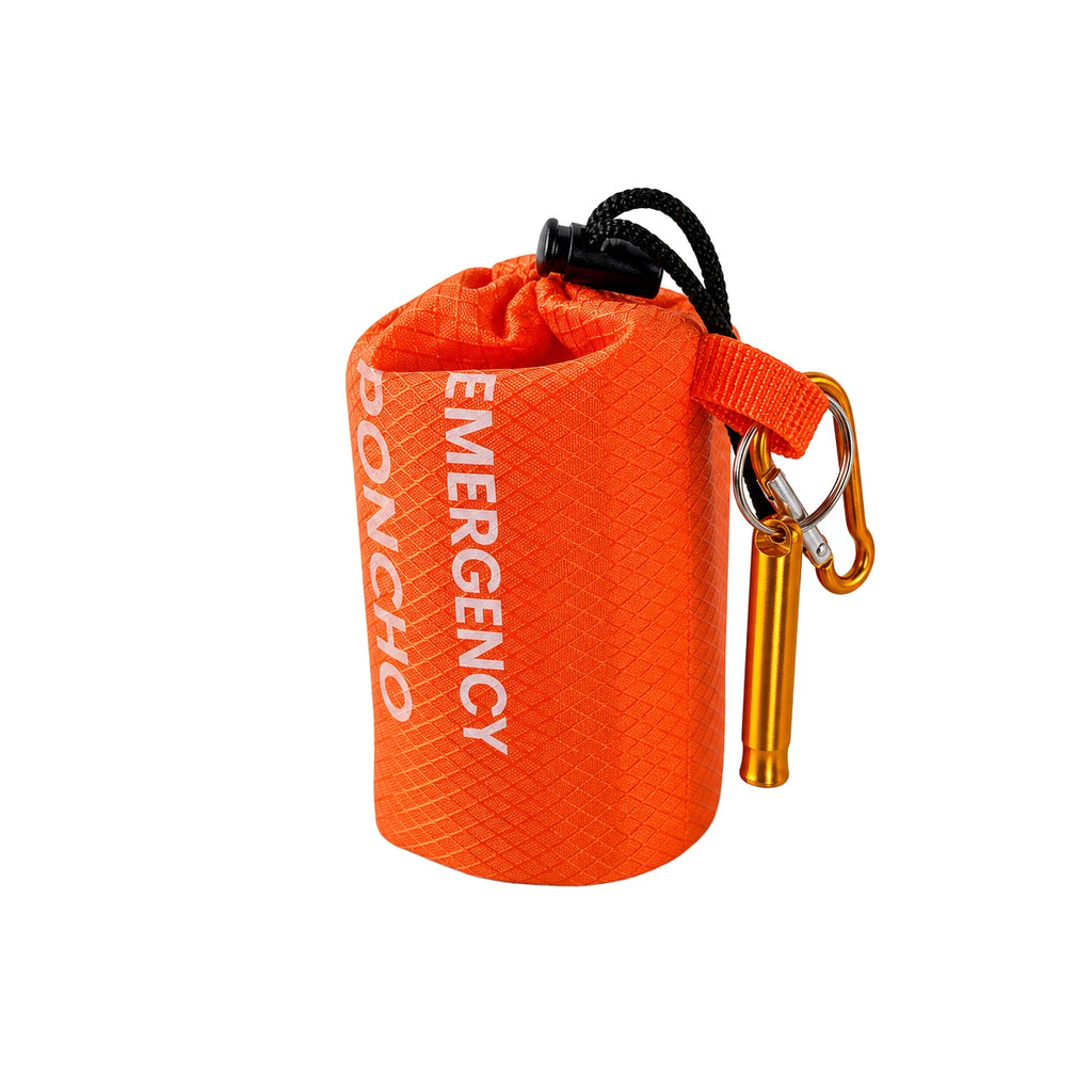 Emergency Raincoat Poncho Waterproof Rainwear Blanket Survival Camping Equipment Cold Insulation Rainwear Camping Equipment