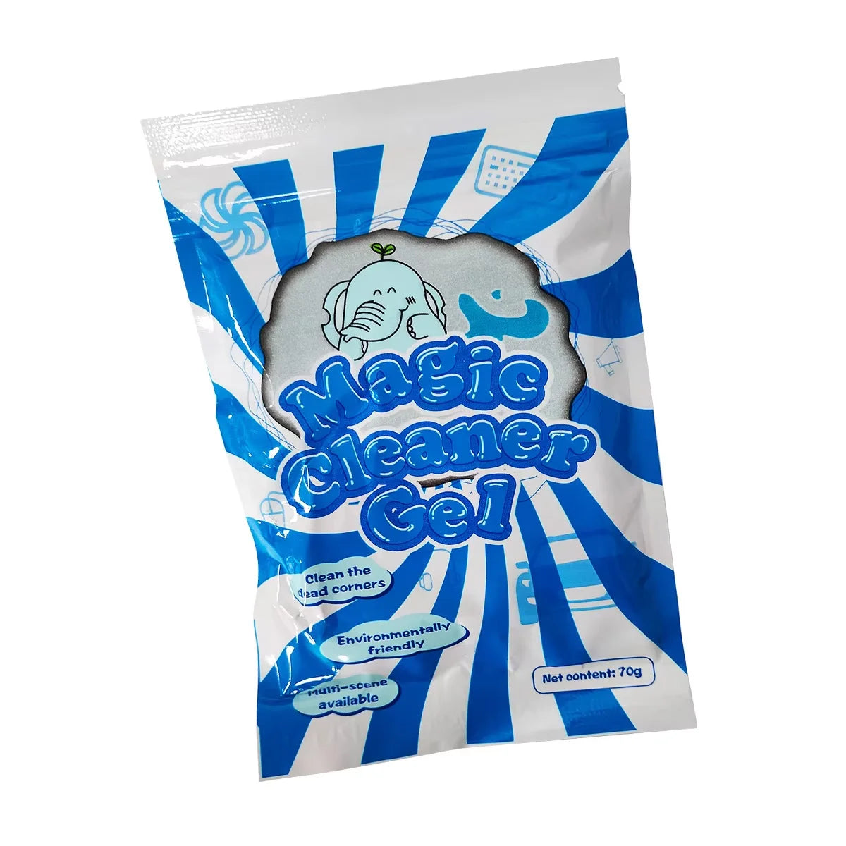 1pc General Dust Removal Gel Car Interior Cleaning Magic Clay Household Keyboard Desktop Cleaning Tool Car Accessories