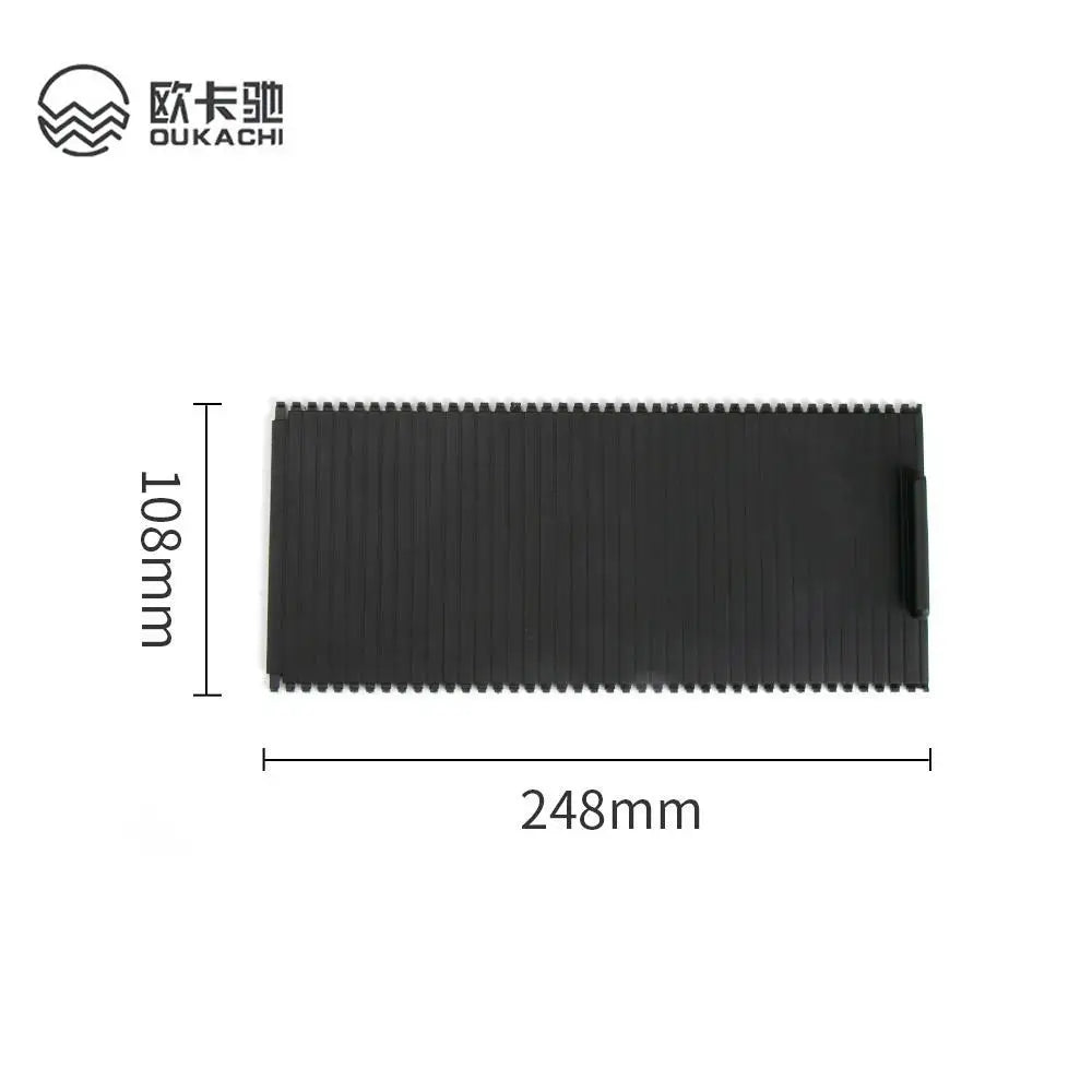 For Land Rover Range Rover Sport 2005-2009 New Center Console Cup Holder Cover Sliding Roller Blind Shutter FHM500032