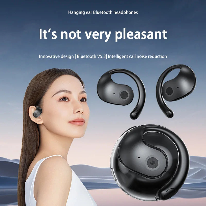Lenovo T2 Earphones Wireless Bluetooth AI Earphones Realtime Language Translation 144 Languages Ear Hanging Headphone Translator