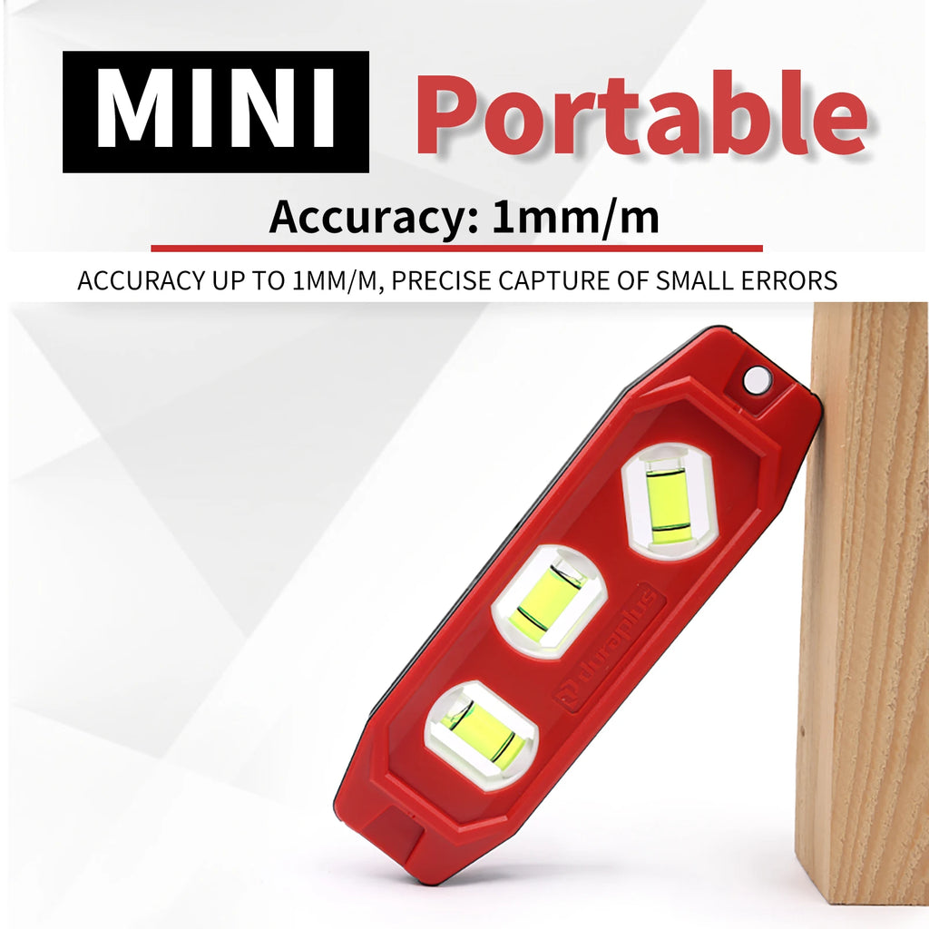 150mm Magnetic Level 45 Degree Horizontal Vertical Spirit Leveler Tool Woodworking Portable Bubbles Ruler