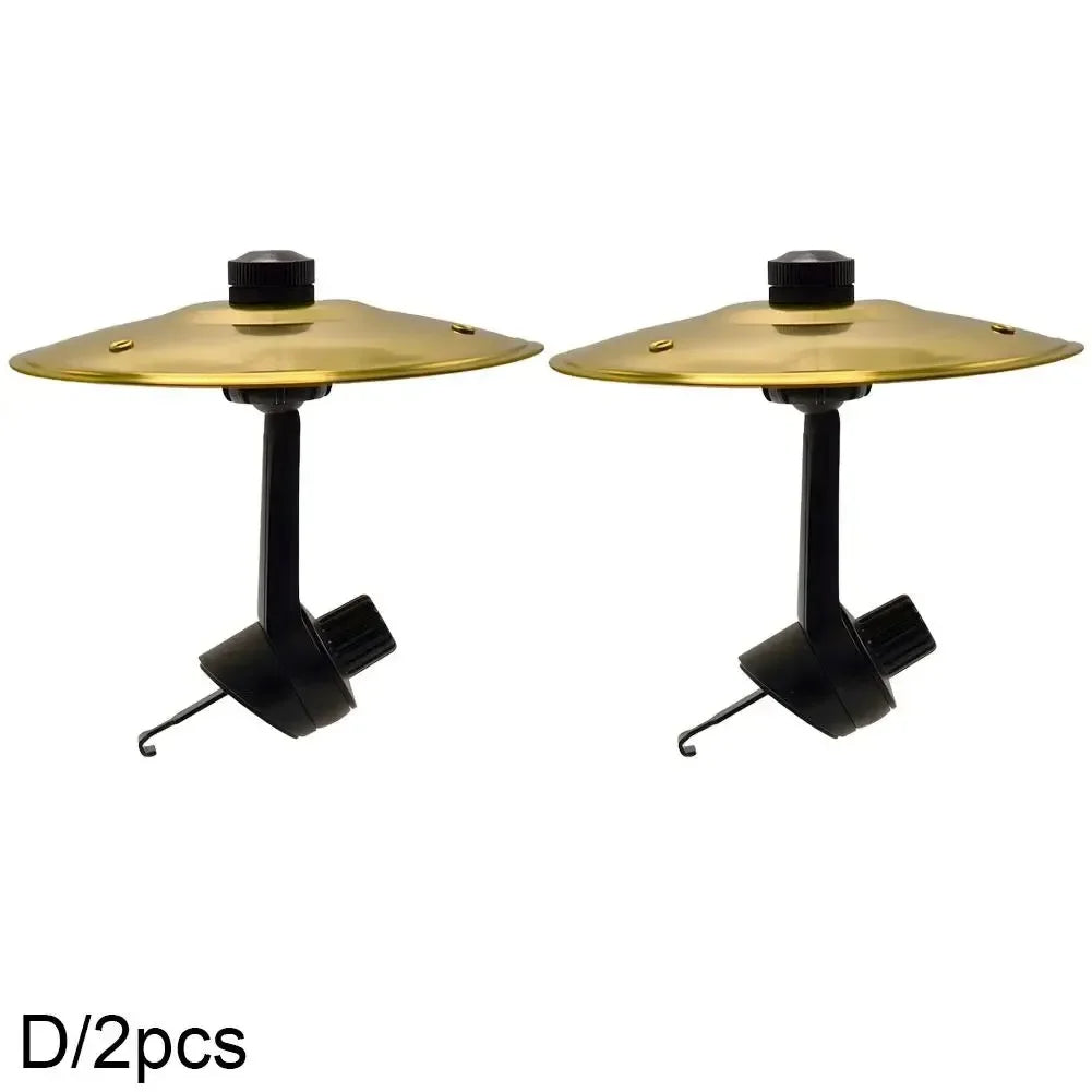 Universal Car Air Vent Musical Car Decor Mini Percussion Cymbals Dashboard Tapping Rhythm Drums Driving Accessory Unique Gift