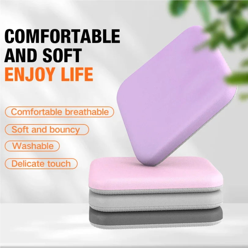 Soft Memory Foam Seat Cushion Square Anti-Slip Chair Pad Pressure Relief Cushion For Office Desk Car Wheelchair Sofa Home Decor